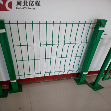 Metal Frame Material fence Double Wire Mesh Fence