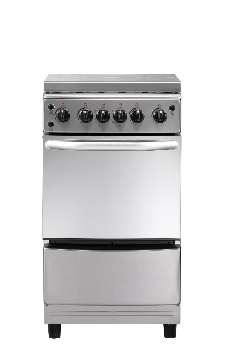 Evenly Heated 4 Burners Gas Oven 