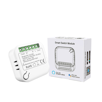 스마트 WiFi 4 갱 스위치 : Tuya Mini Interruptor Custom White Abs 12V/240V Wi-Fi Smart Light Switch가 10A 용량 및 비교부 3 년 보증