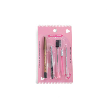 Complete Grooming Kit: Eyebrow Pencil, Ear Spoon, and Brow Shaping Tools