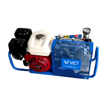 Gasoline-Powered Portable Air Compressor for Scuba Diving