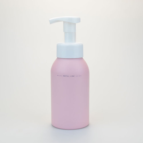 OEM 200ml 250ml 300ml 500ml custom size empty aluminum foam pump dispenser bottle for hand wash shampoo