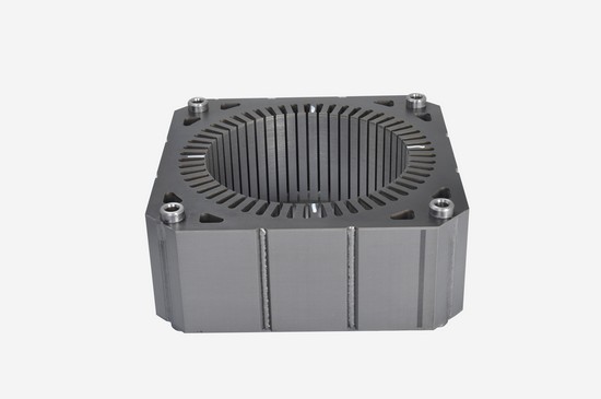 Air conditioner indoor fan motor core