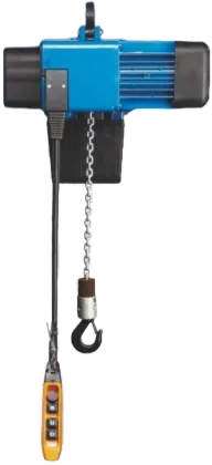 Dema electric chain hoist with hook