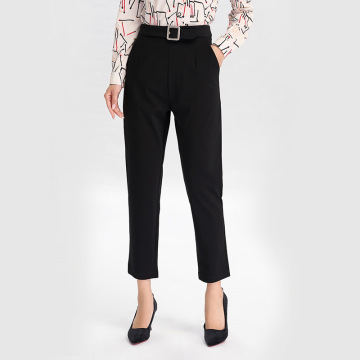 Women's professional  small feet Korean casual pants