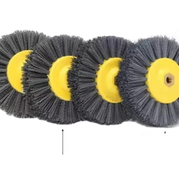 Screw Teeth Wood Grain Anti Antique Abrasive Wire Ceramic Floor Brush