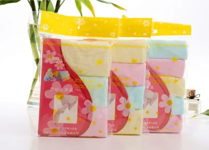 Baby face towel bamboo fiber