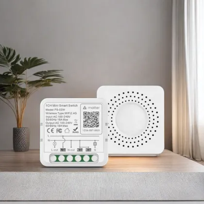 2024 Smart WiFi Switch: Voice Controlled with Google Alexa & HomeKit Compatibility for Smart Home Devices
