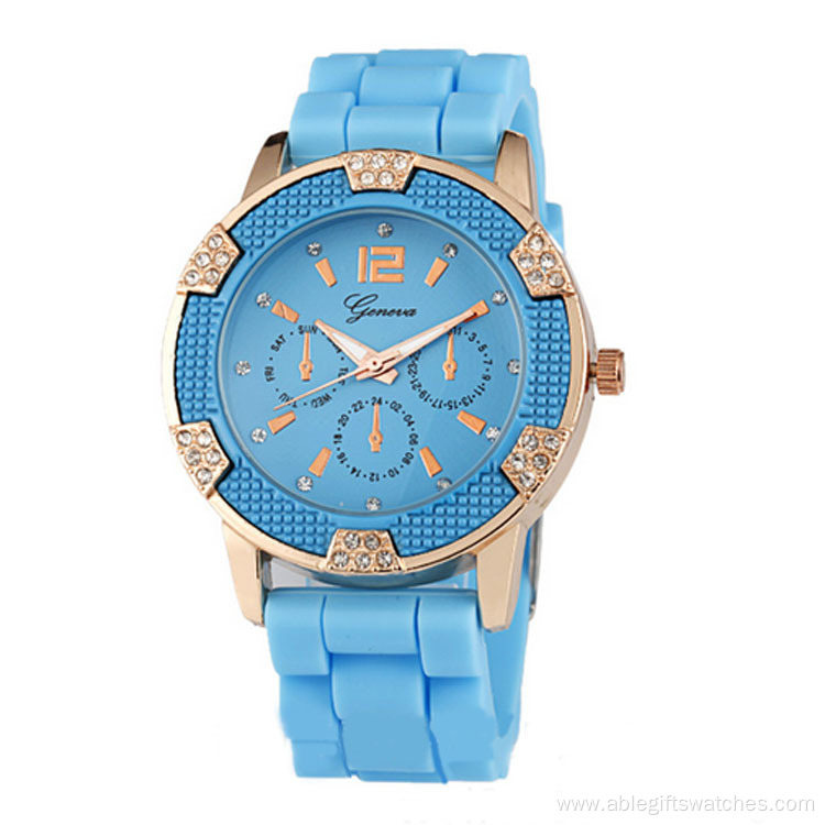 2016 New Popular Girls Silicone Modify Wristwatches