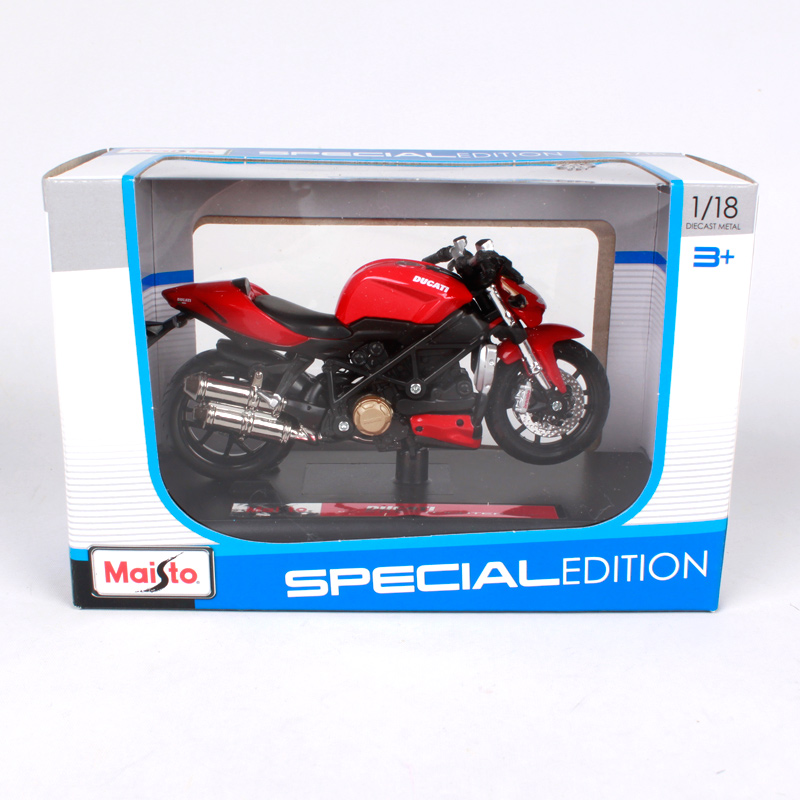 MAISTO 1:18 Ducati Mod Streetfighter S MOTORCYCLE BIKE DIECAST MODEL TOY NEW IN BOX Free Shipping 08142