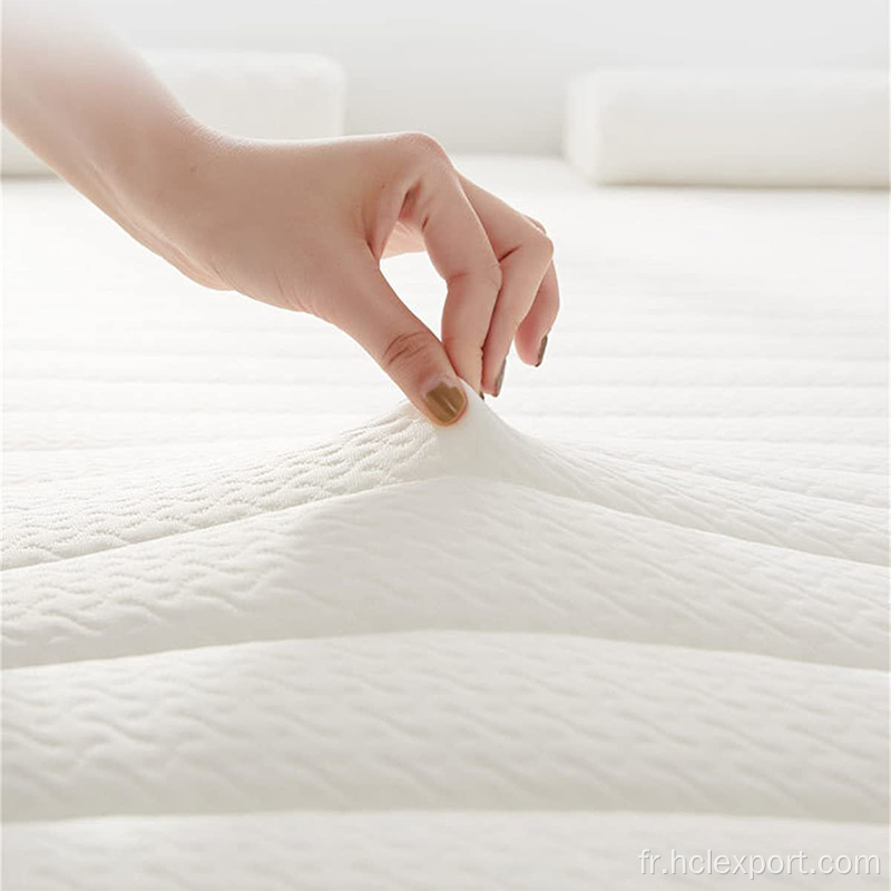 Matelas en mousse de compression mince de sommeil parfait pliant bien pliant