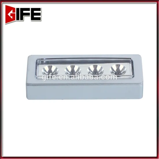 GF-5008 3AAA Battery 4 LED Mini Closet Light ambry lamp pat light Cabinet lamp