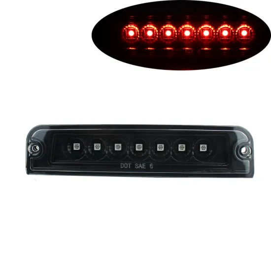 LED Third Tail Brake Light Lamp for Jeep Wrangler TJ 1997-2006 Clear Lens