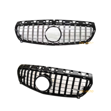 ホットセールAMGパーツフロントバンパーグリルGTスタイルメルセデスベンツAクラスW176 2013-2015 A180 A200 A250