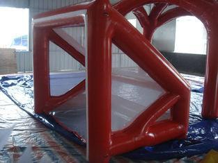 No Fading Inflatable Sports Games Football Pitch With PVC V