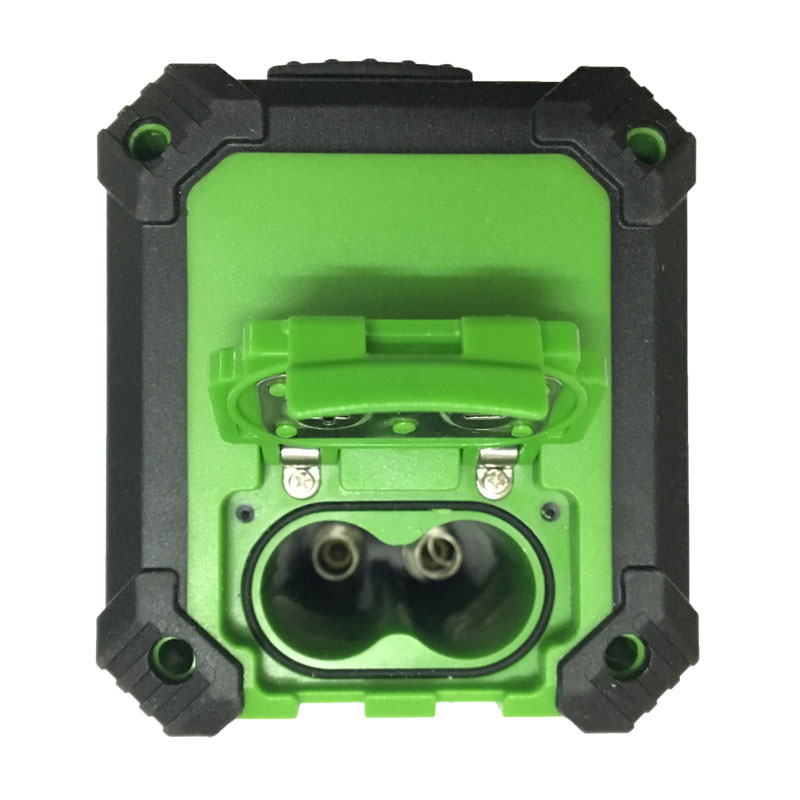 Green Laser Level 2 Lines Self-Leveling Laser Leveler Vertical Horizontal Cross Lines Level Measuring Instrument