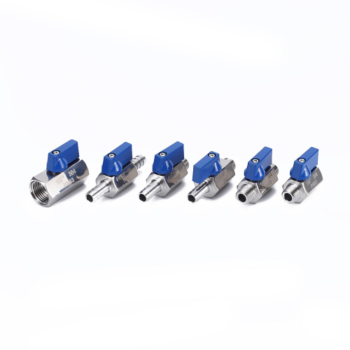 Diameter 10 Two-way PN63 Mini Ball Valve