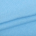 30s poliéster algodón elastano 2x2 tejido acanalado