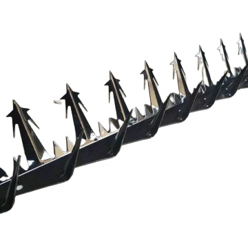 Hot Sale Metal Anti-Climb Fence with Colorful Powder Coating and Security Spikes