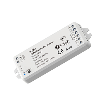 Skydance WZS4: 12-24VDC 4CH*3A Zigbee3.0 RGBW LED Controller with Tuya APP and Voice Control