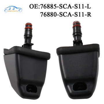 High Quality New Left & Right Side Headlight Headlamp Washer Nozzle For HONDA CRV 2002-2006 76885-SCA-S11 76880-SCA-S11