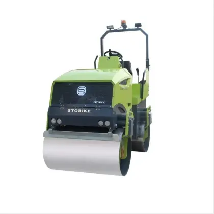 KOMATSU Good quality double drum road roller 3000KG