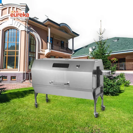 Pig Rotisserie Barbeque Outdoor Charcoal Gazebo Bbq Grill with Accessories