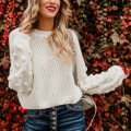 Women's Cute Oversized Crewneck Loose Sweater