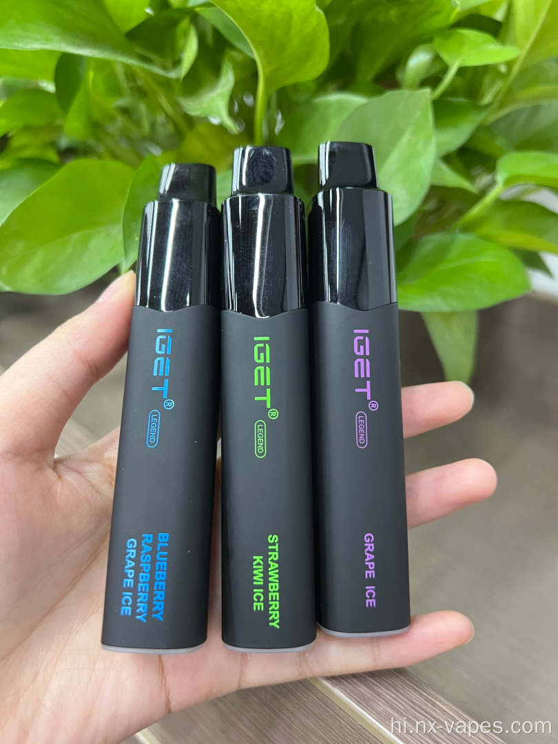 डिस्पोजेबल vape iget किंवदंती 4000