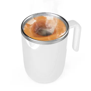 Self Stirring Coffee Mug 360ML Automatic Mixing Cup IPX6 Waterproof Home Office Travel Smart Hot Drink Mixer