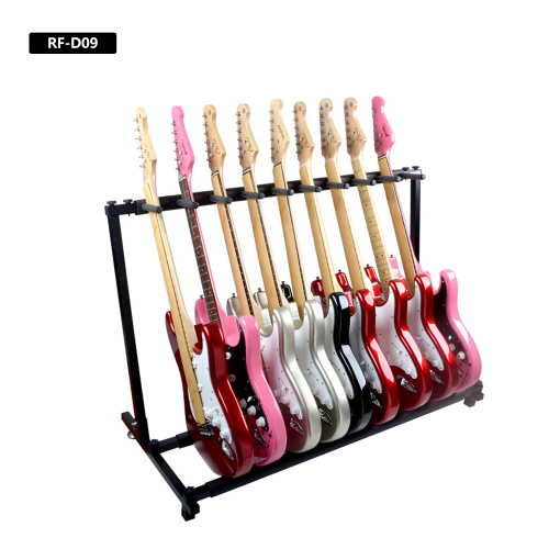Guitar Shows Stand 9 pieces electric guitar stand Factory