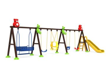 Best Sale Galvanized Steel Outdoor Swing for Kids