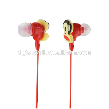 Client's designed silicone earphones in pvc box