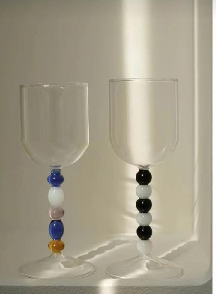 Customized Modern Unique Colored Glass Vintage glass