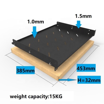 1U 14 Inch deep Server Rack shelf