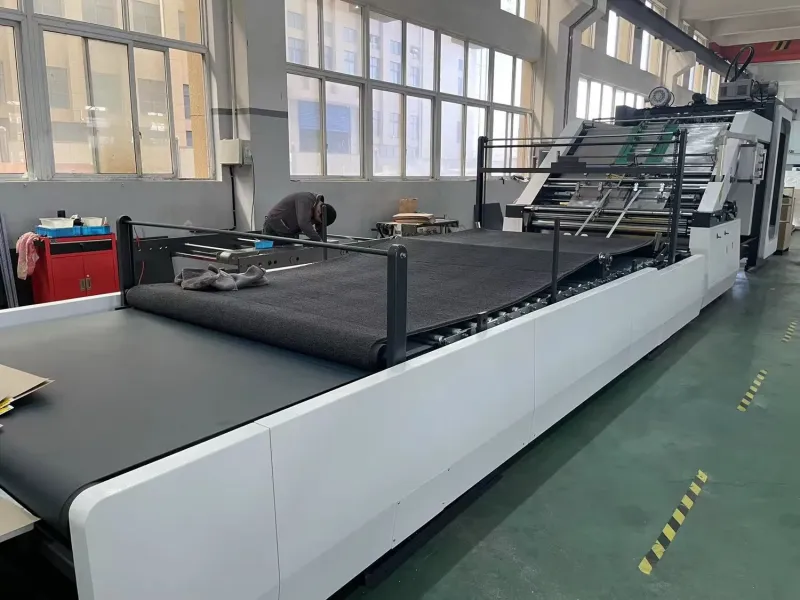 Automatic Flute Paper Laminator for Corrugated Cardboard