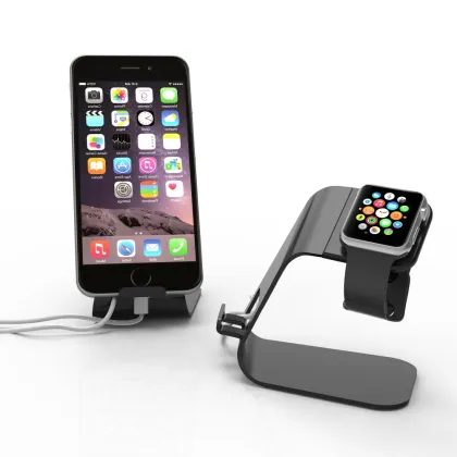 2016 Hot Selling for Apple Watch Charging Stand, for Apple Watch Stand , 2 in 1 Stand Holder