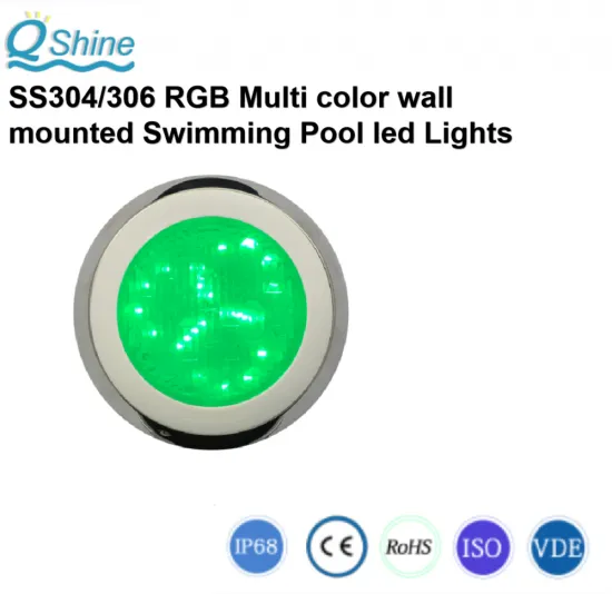 IP68 Waterproof RGB pool led lights fixture