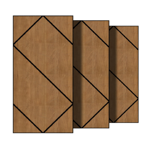 Panel acústico de aislamiento térmico ligero para oficinas