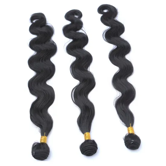 Cheap Synthetic Hair longer Bundles,Straighten Piano Color Double Weft Heat Resistant Fiber Hair Weave Body Wave 30 Inch 100g