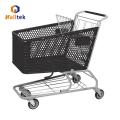 Supermarket Colorful Plastic Shopping Cart