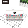 Custom Bohemia style PU leather handbag cosmetic bag pencil case&bag multifunctional bag