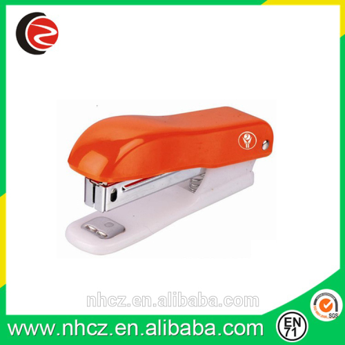 Orange Mini Energy Saving Style Stapler with No 10 staples