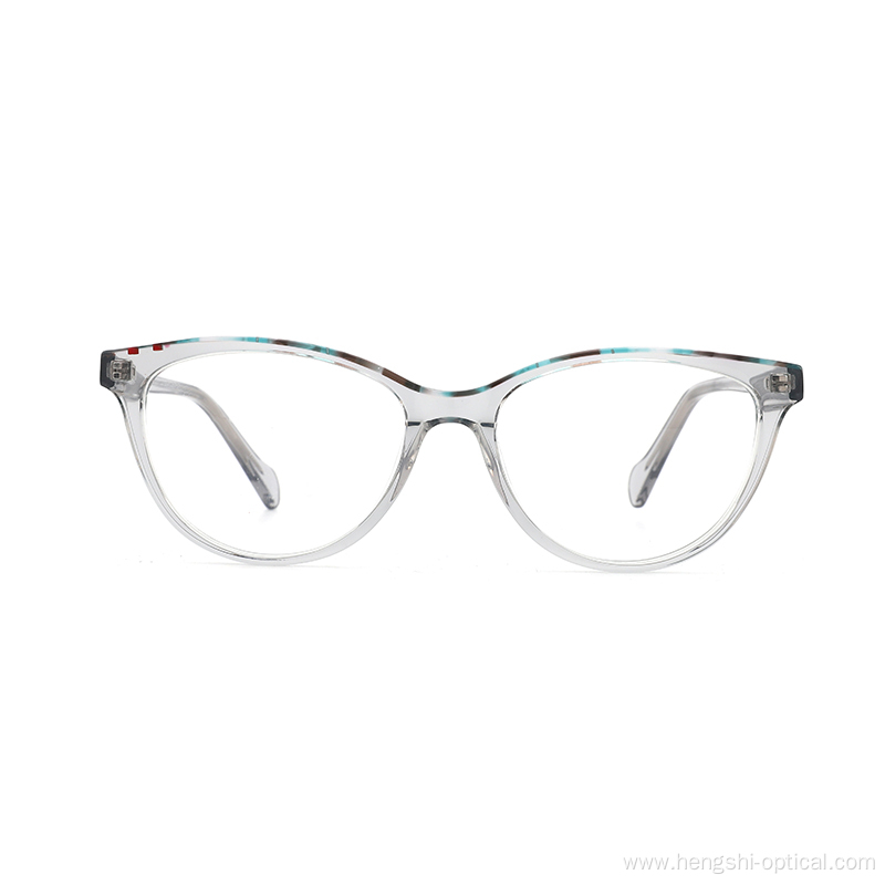 Italian Acetate Optical Square Men Frame Eyewear Glasses