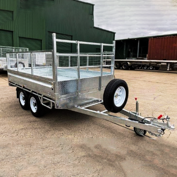 Low Profile Dump Trailer - Heavy Duty Galvanized Construction Site Trailer for Sale