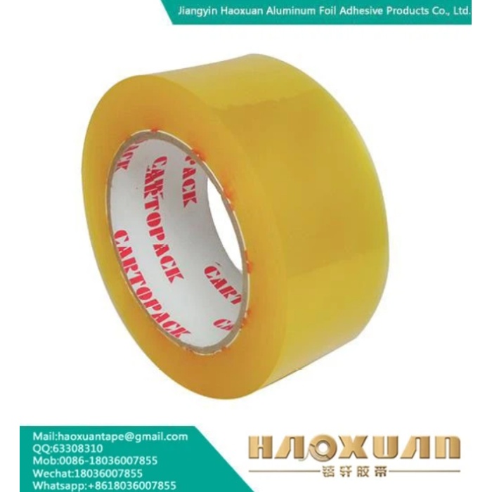 Sarımsı paketleme sakızlı bant