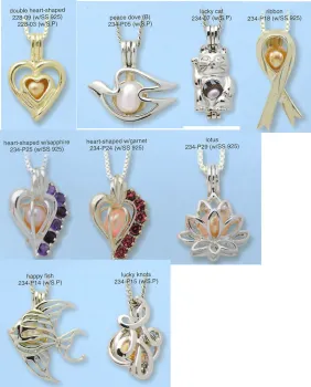 Pearl Cage Pendant