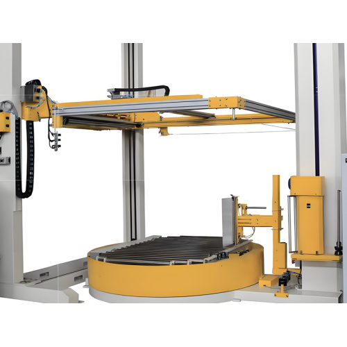 دستگاه بسته بندی کششی بازوی چرخشی گنتری