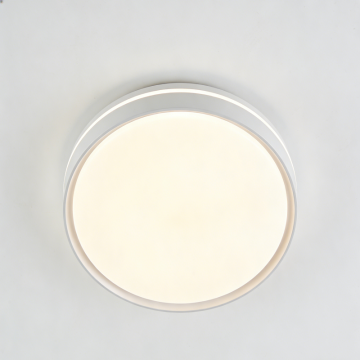 Elegant round flush ceiling light