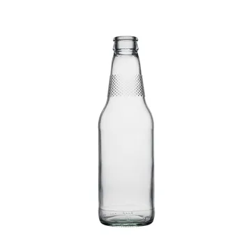 12 oz Clear Glass Heritage Beer Bottles